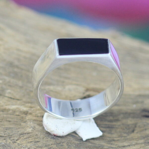 Cincin Perak Plain Resin R238
