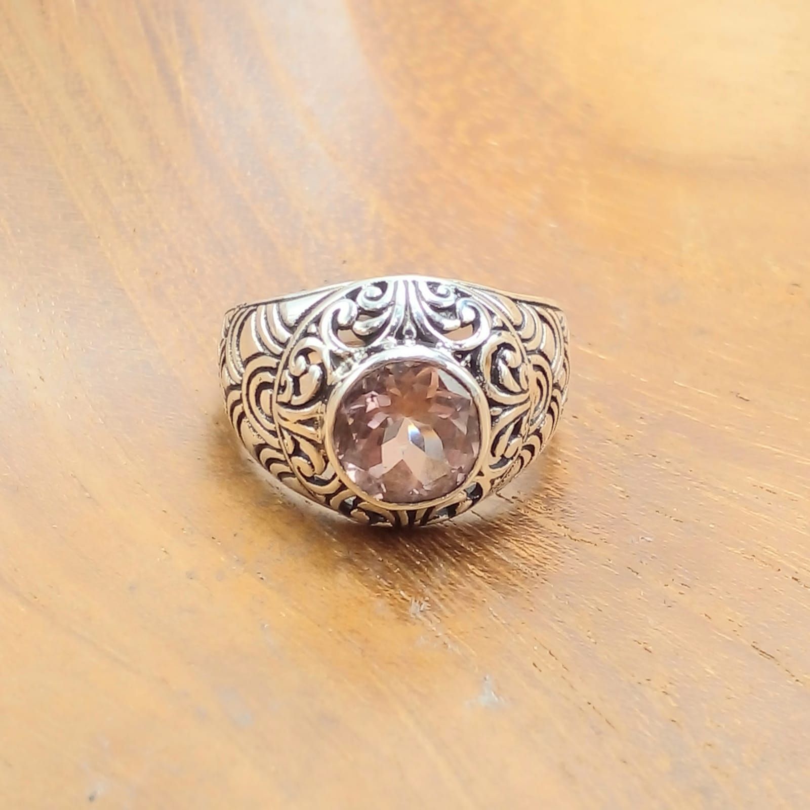 Cincin Perak Bun Jawan Permata R339 - Gambar 4