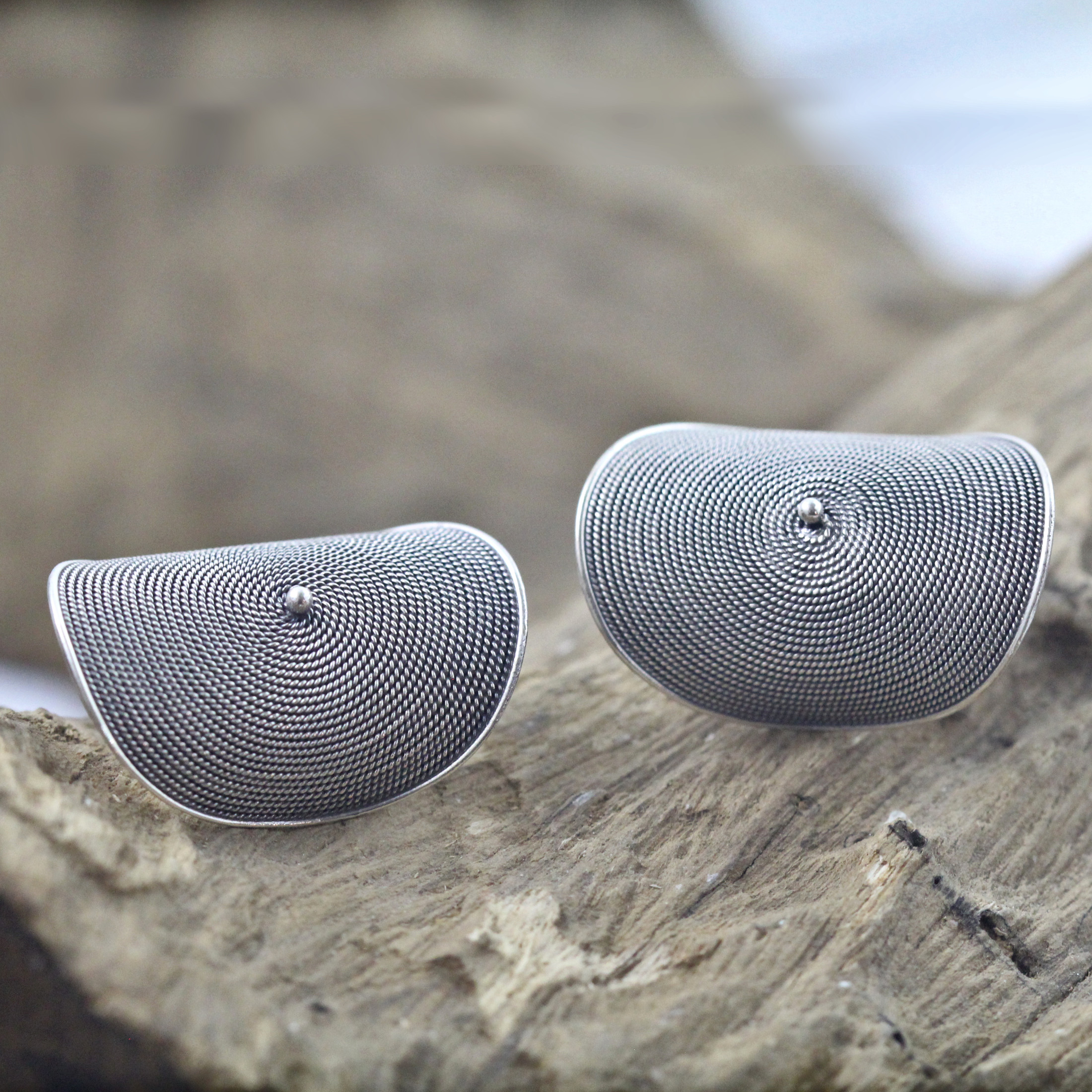 Anting Perak Kawat E1132M - Gambar 2