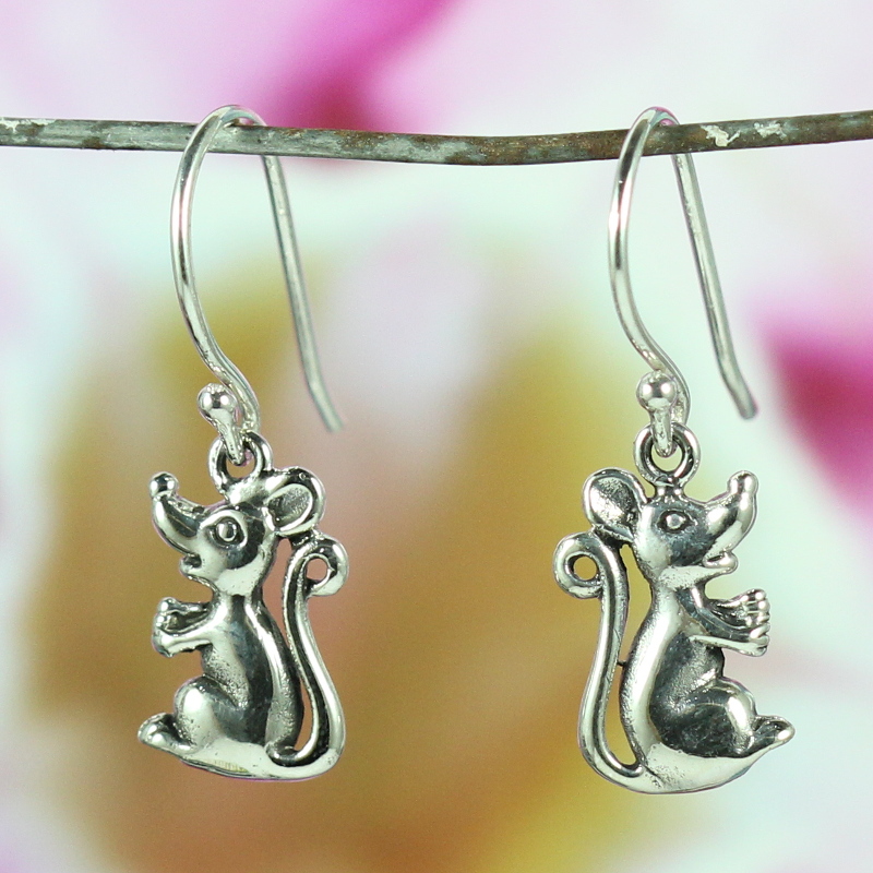 Anting Perak Tikus E657 - Gambar 2
