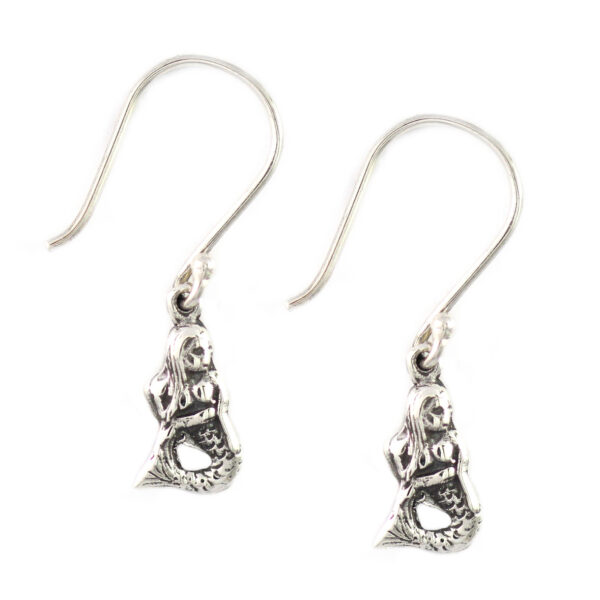 Anting Perak Putri Duyung E856
