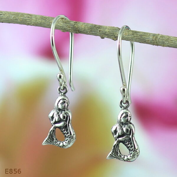 Anting Perak Putri Duyung E856