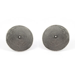 Anting Perak Kawat Plintir E866 - Gambar 1