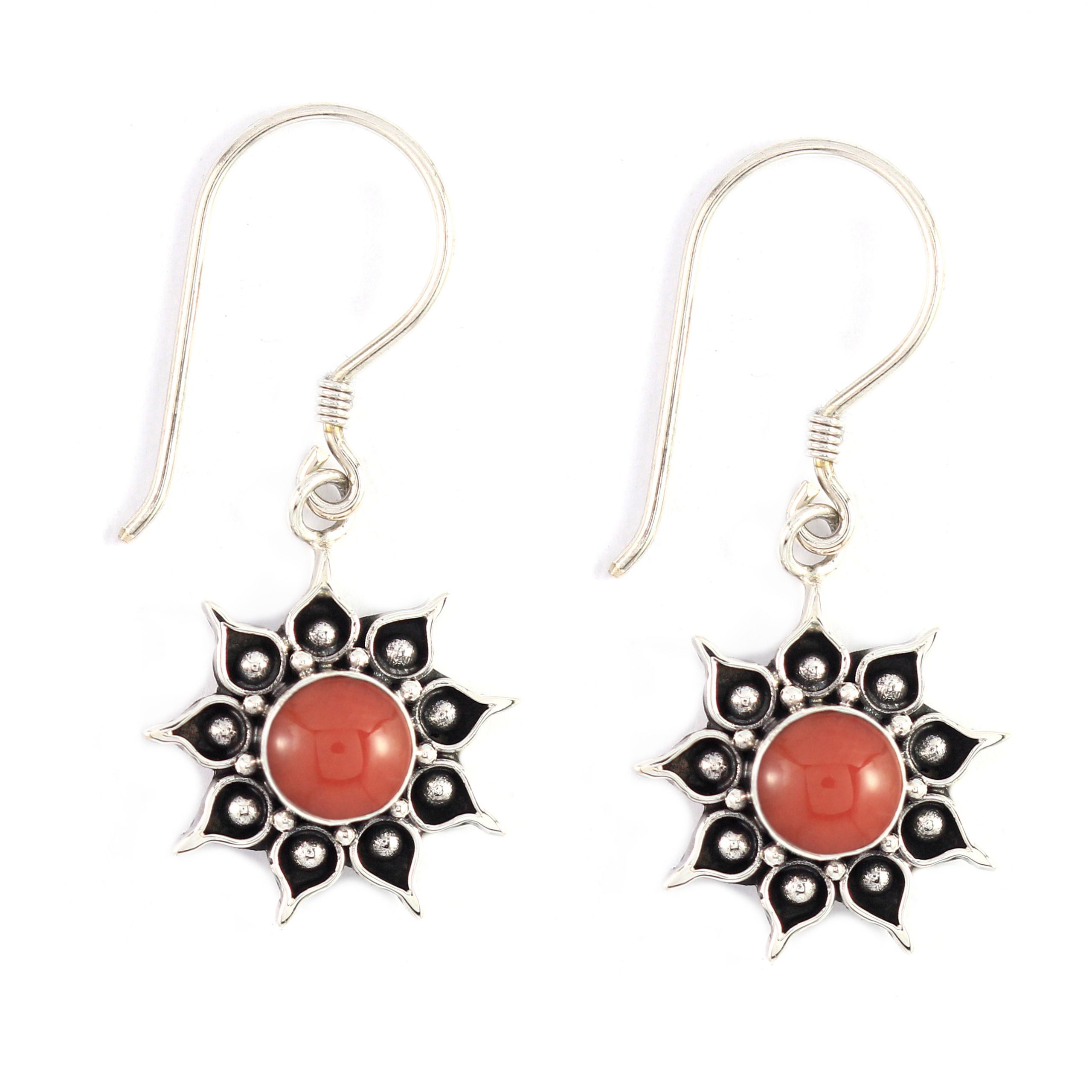 Anting Perak Bunga E755 - Gambar 1