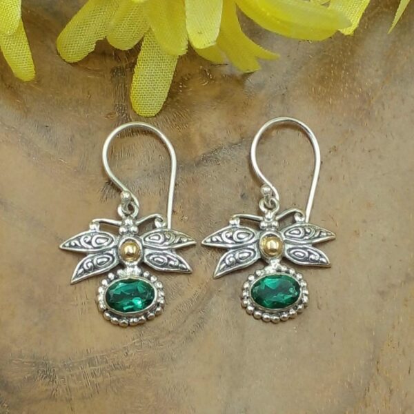 Anting Perak Capung Jawan E1270