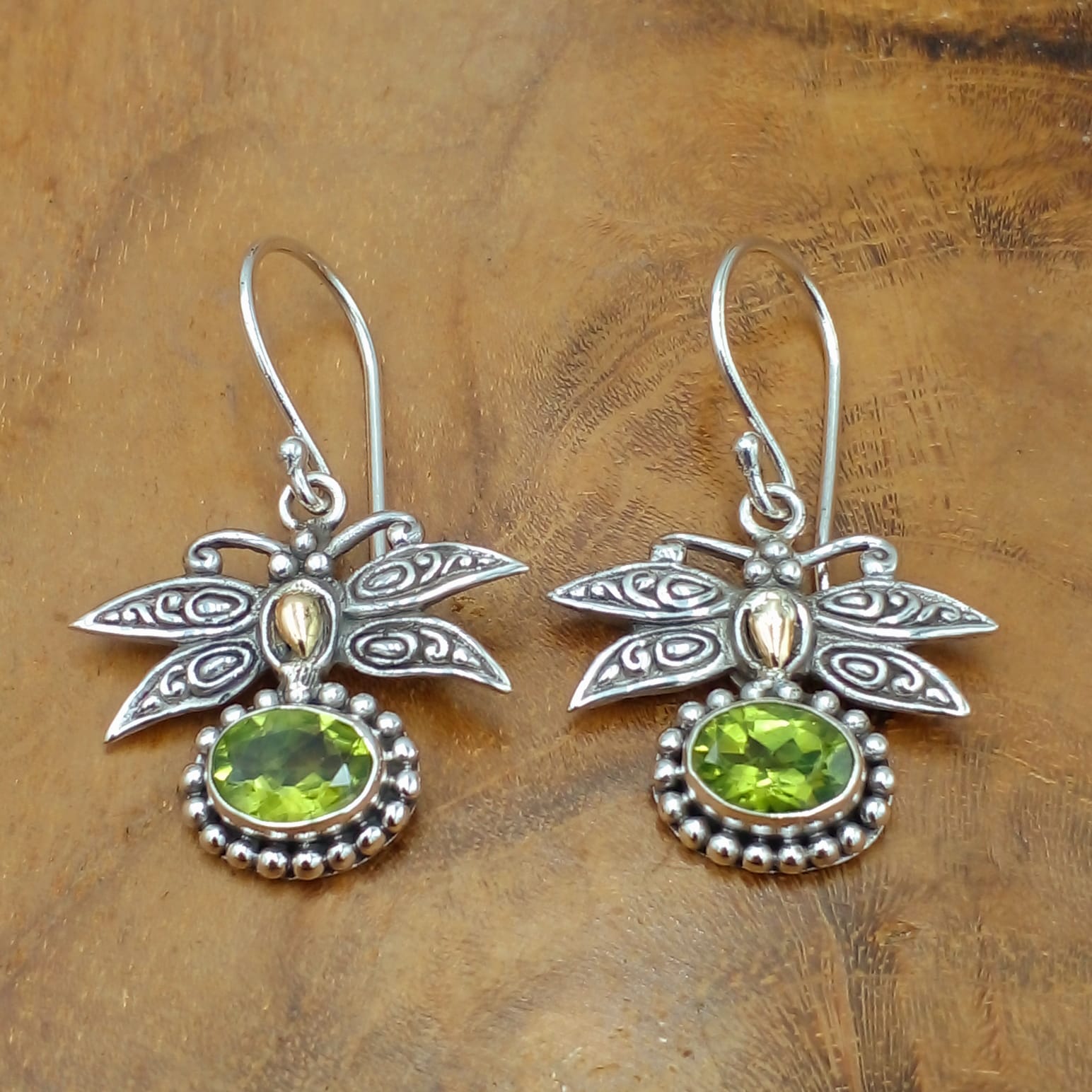 Anting Perak Capung Jawan E1270 - Gambar 7
