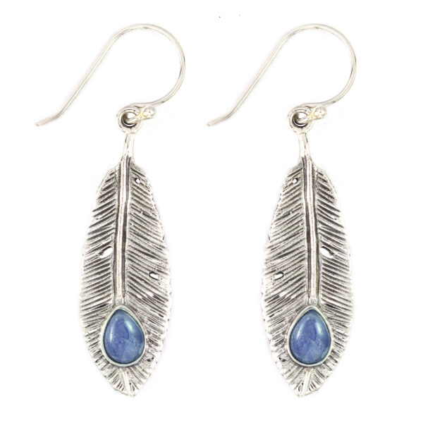 Anting Perak Daun Permata E847