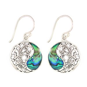 Anting Perak Kerang Bun Bulat E956