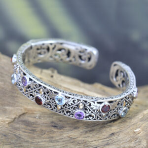 Gelang Cuff Bun Permata B339 - Gambar 2