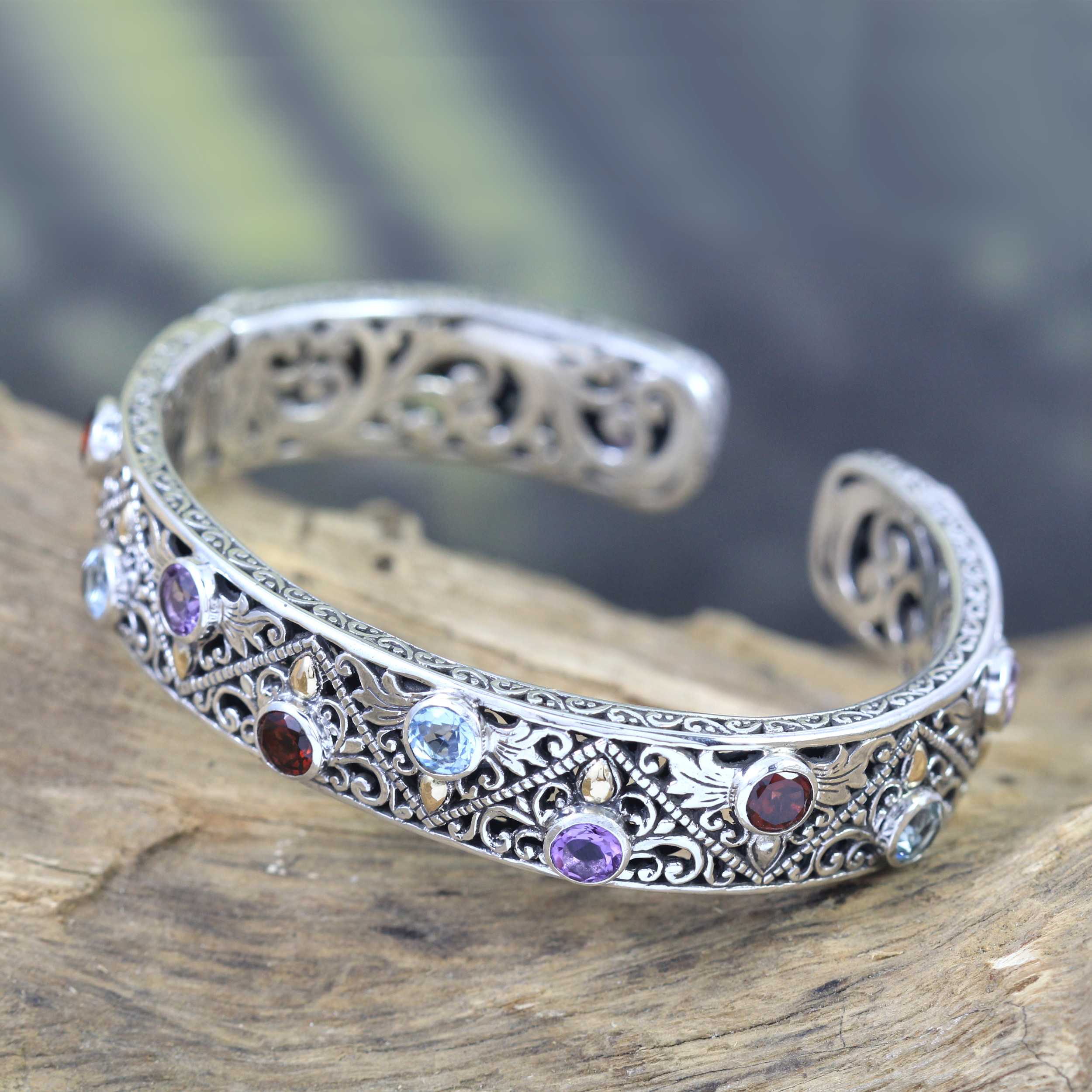 Gelang Cuff Bun Permata B339 - Gambar 2
