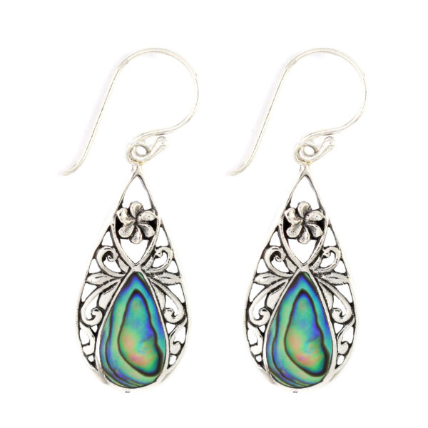 Anting Perak Bun Shell Tetes E955