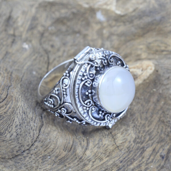 Cincin Perak Box Bun Spiral Mabe R327