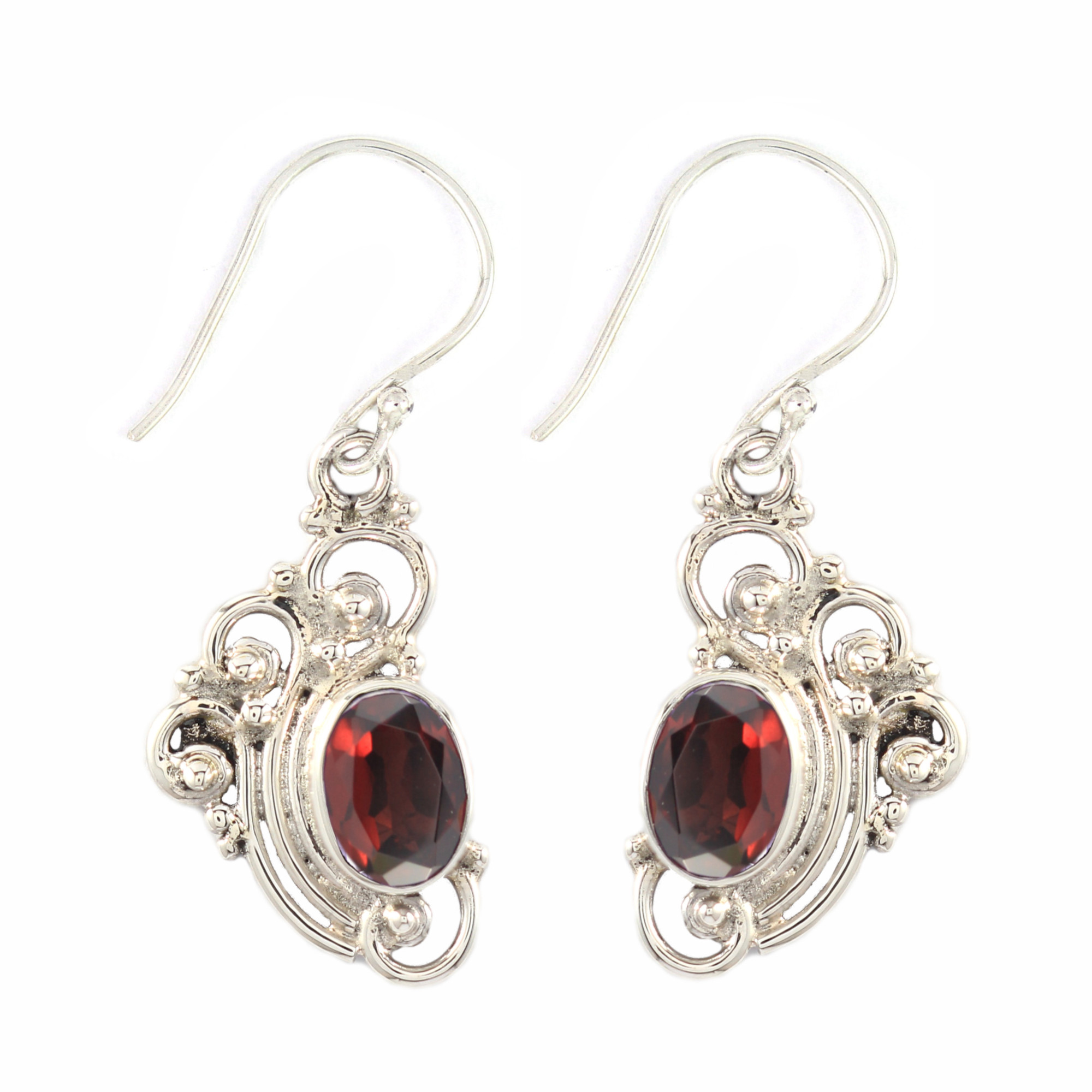 Anting Perak Bun Permata E222 - Gambar 3
