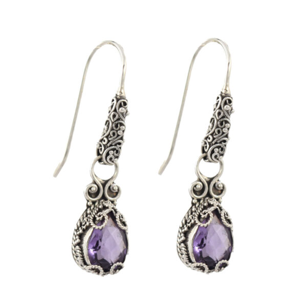 silver earring E1409