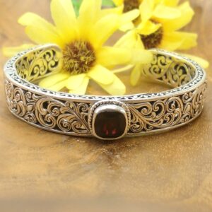 Gelang Perak Cuff Bali
