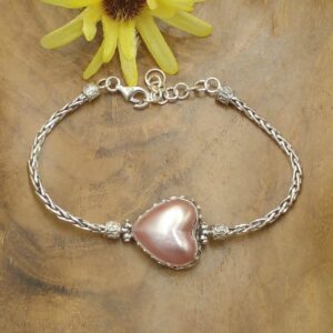 Gelang Perak Mutiara Mabe
