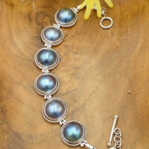 Gelang Perak Mutiara Mabe