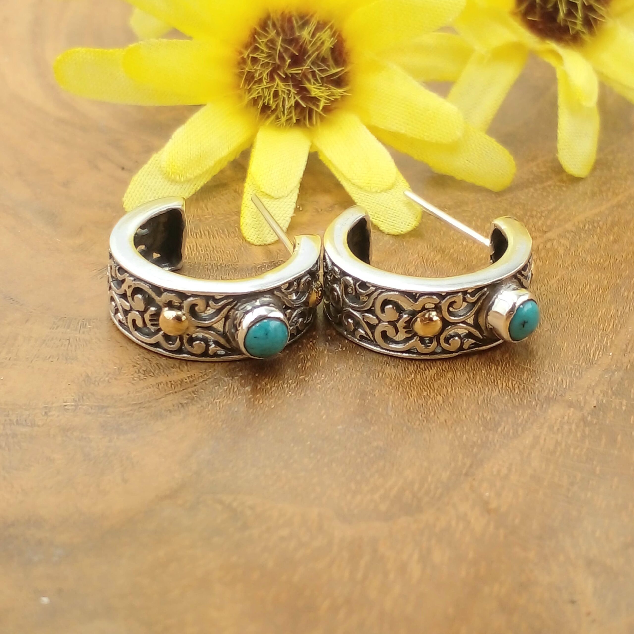 Anting Tusuk Perak Bali