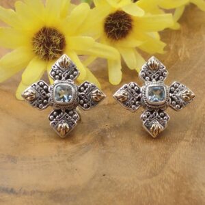 Anting Tusuk Klip Perak