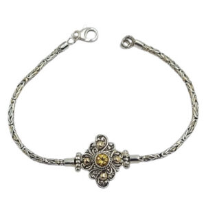 gelang perak wanita elegan