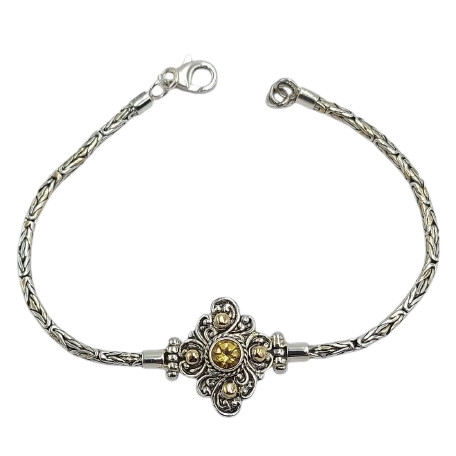 gelang perak wanita elegan