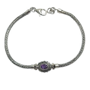 gelang rantai wanita silver