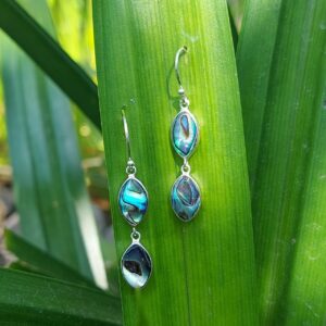 Anting Perak Kerang Markis Ganda E1848 - Gambar 4