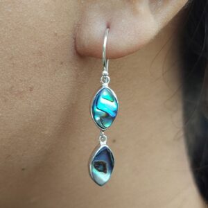 Anting Perak Kerang Markis Ganda E1848 - Gambar 7