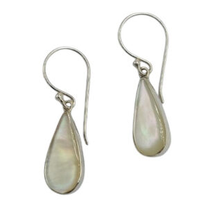Anting Perak Kerang Tetes E1861 - Gambar 3