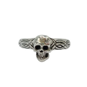 cincin perak tengkorak