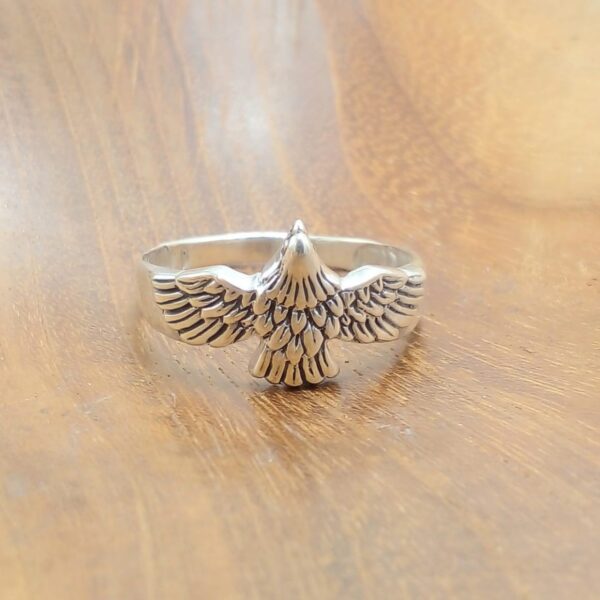 Cincin Elang Perak Asli R726