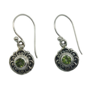 anting perak bali permata
